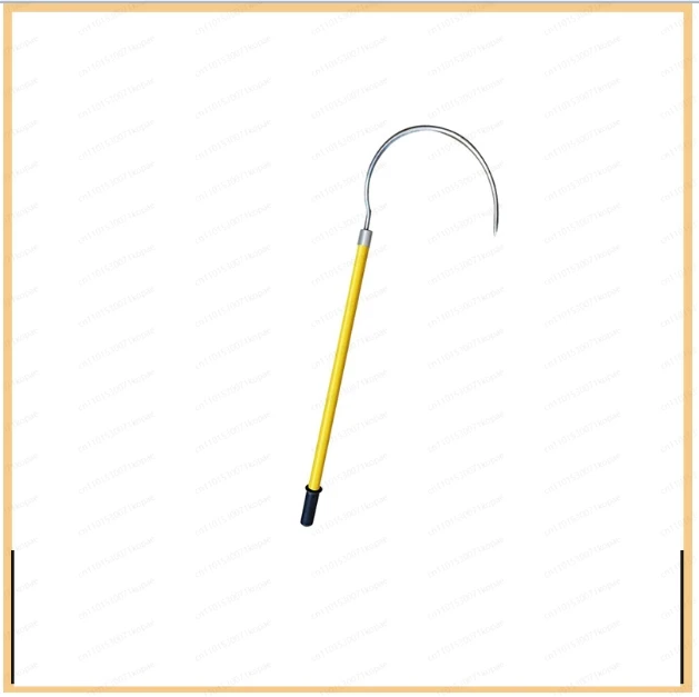 

1 м 1,5 м изолированный спасательный крюк высокого напряжения 10 кВ электрическая мощность противоударный аварийный спасательный крюк безопасный инструмент 35 В