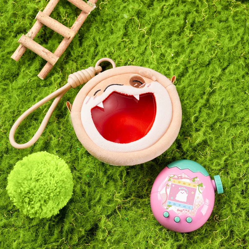 

Tamagotchi Pet Machine Fluffy Cartoon Adorable Storage Bag Dog Snake Dot Co Branded Toy Accessories Ornaments Girl Gift Genuine