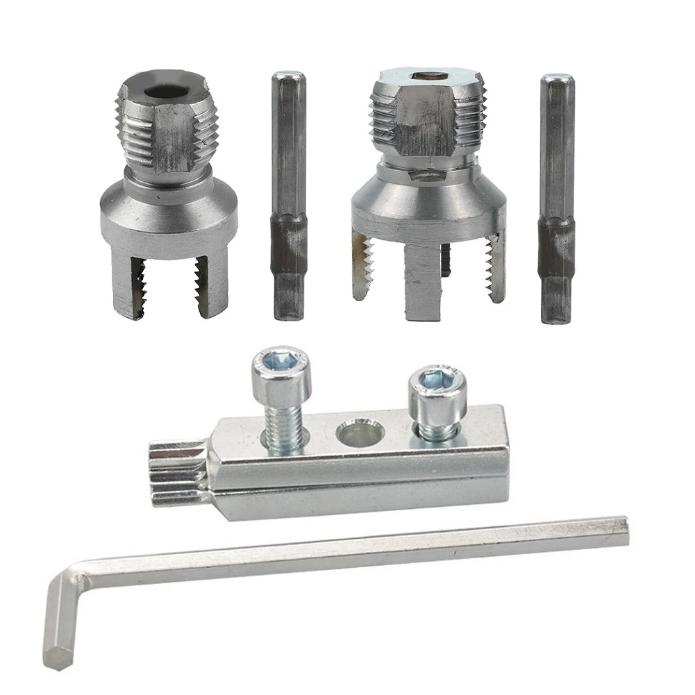 

Для любителей DIY, устройство для изготовления ниток из ПВХ, инструмент для резки резьбы из ПВХ, сантехнический инструмент «сделай сам», набор из 3 предметов, компактный дизайн