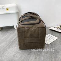 New Canvas Travel De For Men Solid Durable Handbag Outdoor Luggage Sports Bag Voyage Storage Backpack XA655F Large Capacity Sac