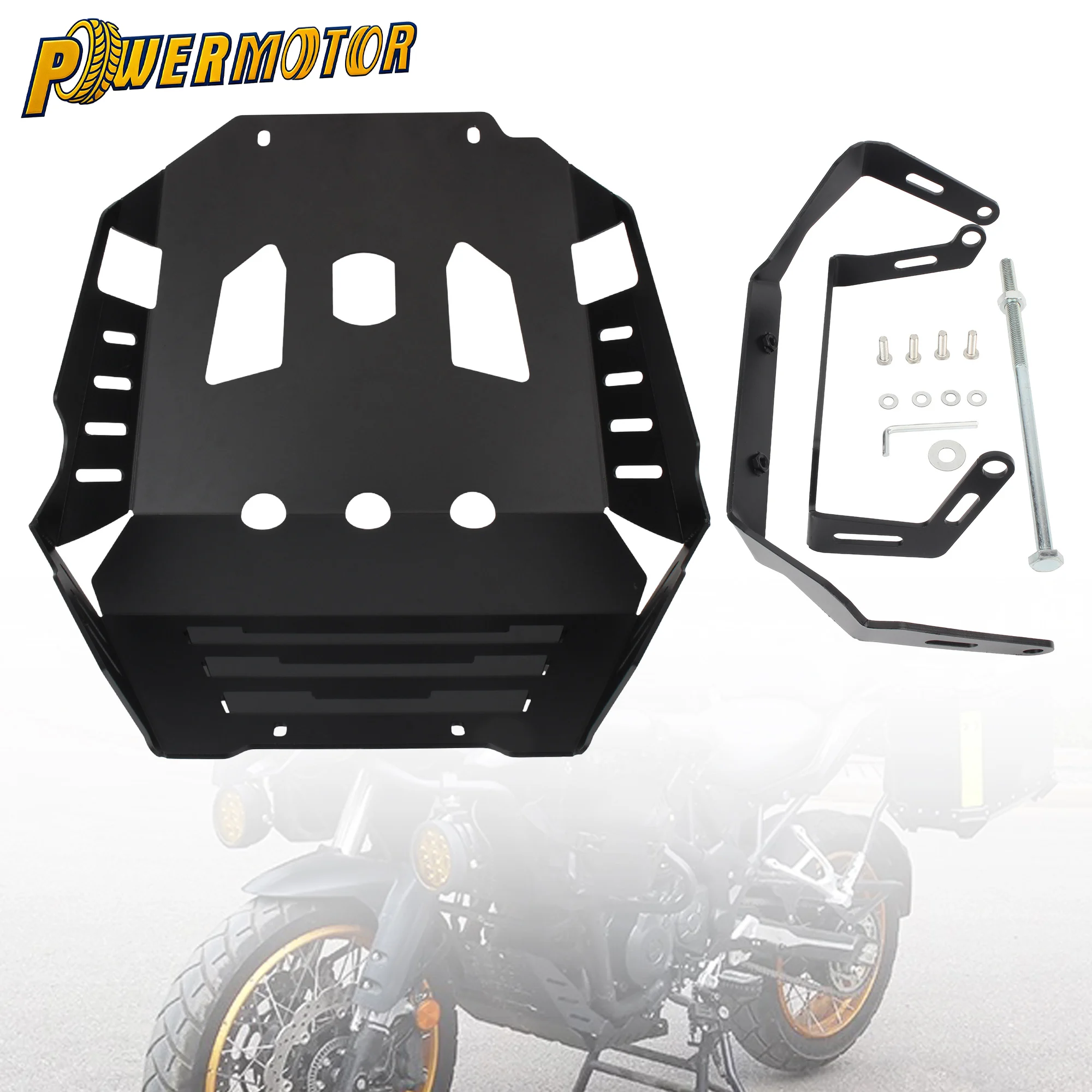 

For Benelli TRK502 TRK502X TRK 502X 502 X Engine Guard Plate Chassis Cover Belly Pan Protector 2017 -2024 Motorcycle Accessories