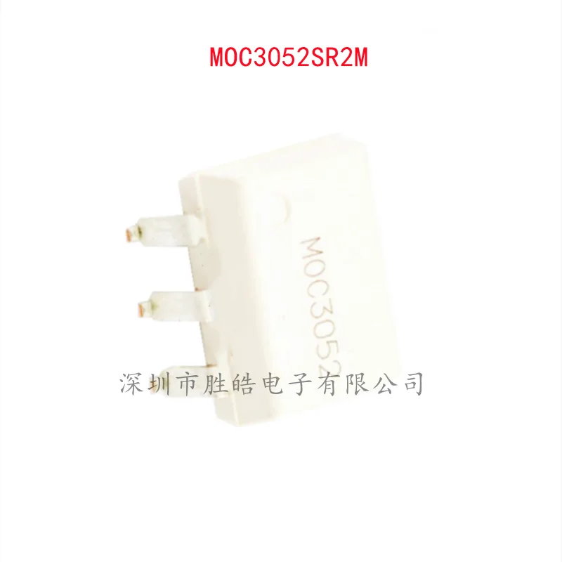 (10PCS)  NEW  MOC3052SR2M  MOC3052  Thyristor Drives Optocoupler  MOC3052SR2M  SOP-6   Integrated Circuit