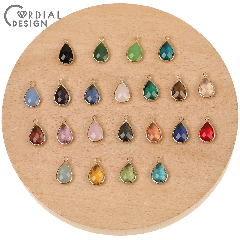 

Cordial Design 100Pcs 11*18MM Earrings Accessories/Crystal Charms/Hand Made/DIY Making/Jewelry Findings & Components/Pendant