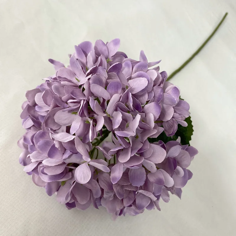 58Cm Kunstbloemen Zijde Hortensia Boeket Realistische Kleurrijke Bruiloft Home Party Woonkamer Tafeldecoratie - afbeelding 1