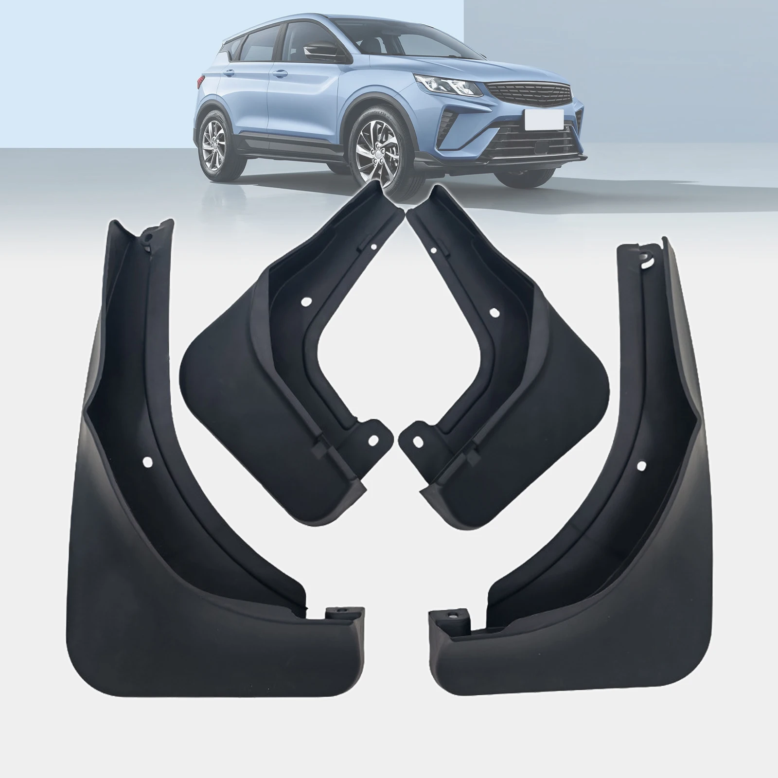 MudFlaps Accessories for Geely Coolray 2025 2026 2027 Front Rear Mud Flaps Splash Guards, Car Wheel Mudguards Fender Accessories
