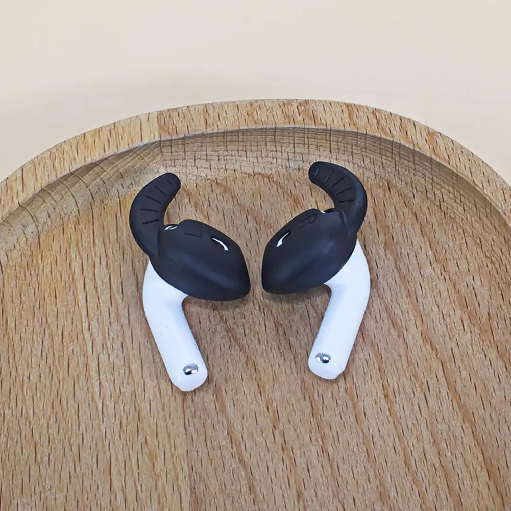 5 colori 5 paia per Aripods Auricolari Bluetooth di quarta generazione con auricolari antigoccia e ganci per le orecchie Colore solido Nuovi auricolari V2B2