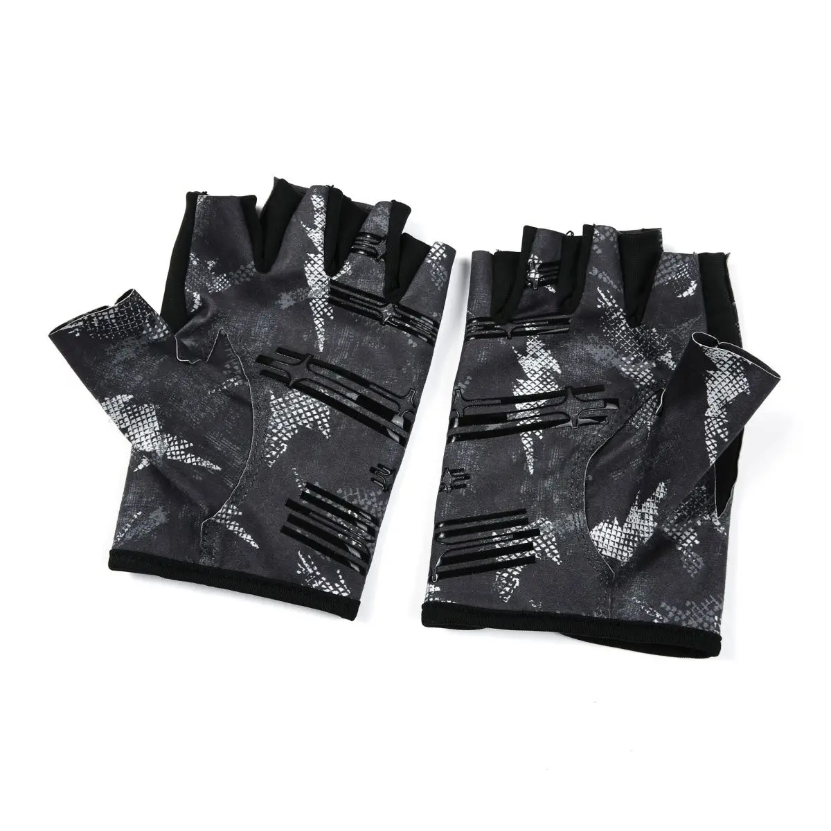 Gamakatsu Guantes de pesca tres dedos – Antideslizantes mar - imagen 5
