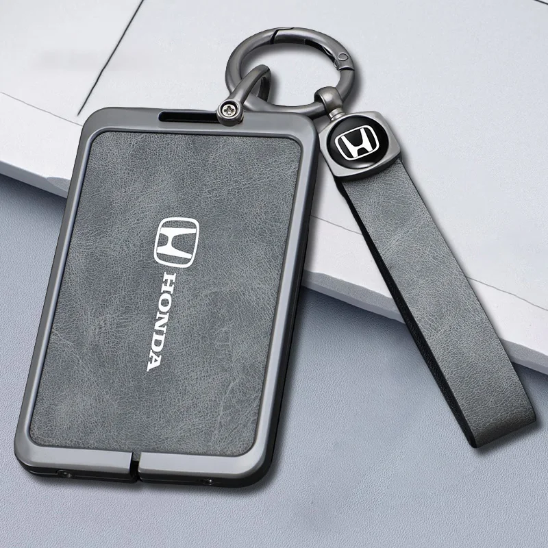 

Leather Car Smart Remote NFC Key Case Cover Card Protection Shell For Honda Civic 11th Gen ZRV Integra 2023 Keyless Accessories