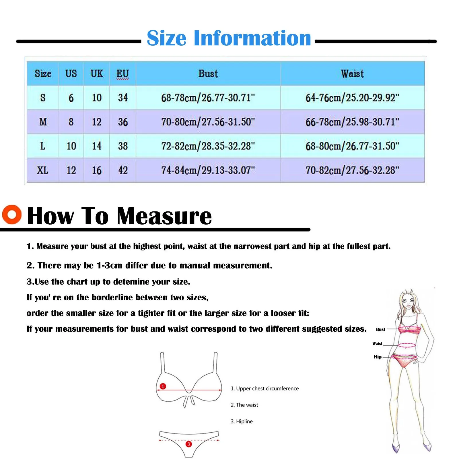 Women'S Sexy Bikini Set Fashion Solid High Waist Front Buckle Gold Lock Bikini Swimsuit Adjustable Shoulder Strap Swimsuit Set