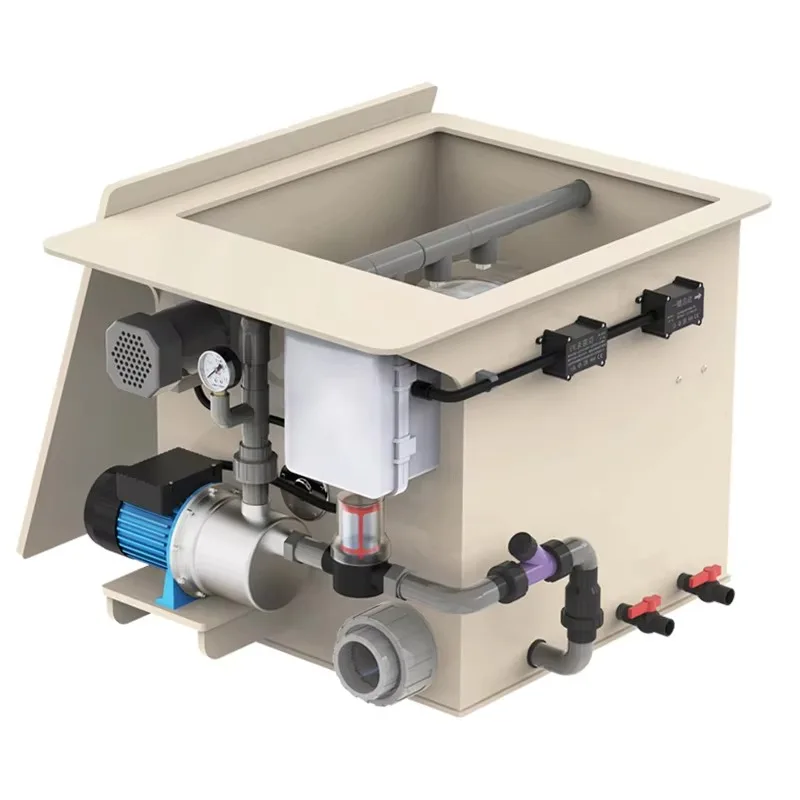 

10m3 Drum Filter Water Treatment Machinery Drum Microfiltration Machine Aquaculture Filtration System Pond Filter 10000L