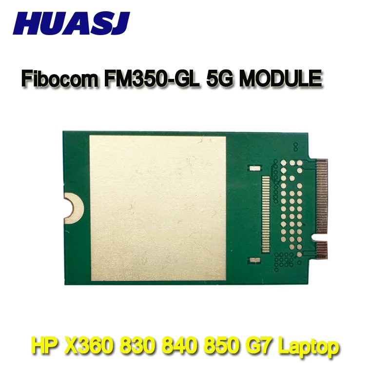 Huasj fibocom FM350-GL 인텔 5G 솔루션 5000 모듈 M2, 5G NR 지원, HpSpectre x360 14 컨버터블 노트북 4x4 MIMO