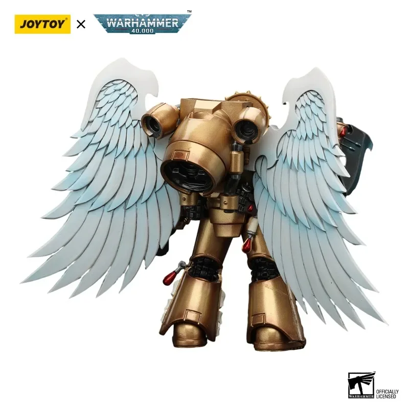 [EM ESTOQUE] Figura de ação 1/18 JOYTOY Warhammer 40K Anjos de sangue Guarda sanguínea Anime Modelo militar Coleção de brinquedos presente 5 peças