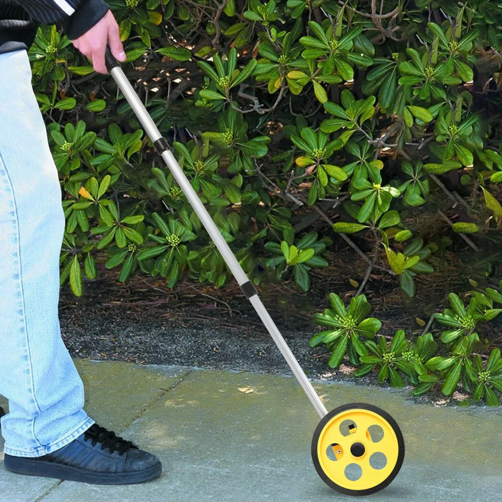 Portable Distance Measuring Wheel 0~9999.9m Distance Measuring Roller for Multiple Purpose Features