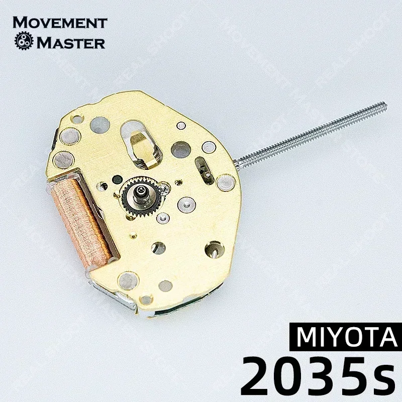 Miyota Super 2035 Watch accessories new original movement gold machine quartz movement watch movement