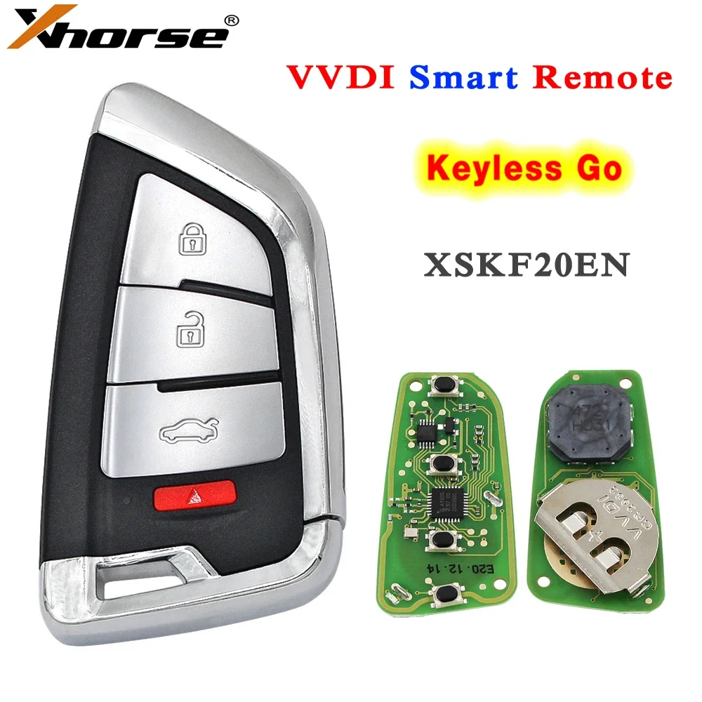 XHORSE VVDI Smart Key Universal Remote with Proximity Function Keyless Go PN: XSKF20EN English Version