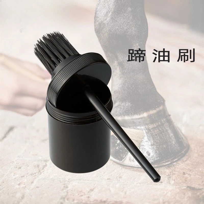 

Щетка для масла для копыт Horse Harne ss Масло для копыт Щетка для лошади Щетка для чистки подковы Масло для копыт Bru sh с бочкой