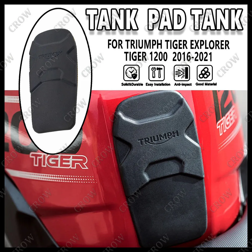 For Triumph Tiger Explorer Tiger 1200 2016-2021 Motorcycle New Fuel Tank Pad Tank Pads Protector Stickers Knee Grip Traction Pad