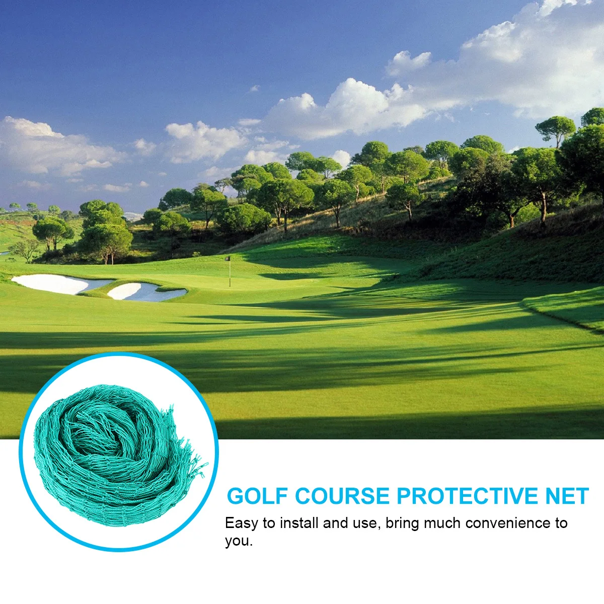 

Golf Netting Protecting Mesh Security Mesh For Stairs Safety Net For Banister Course Netting Stairway Barrier Kids Pets