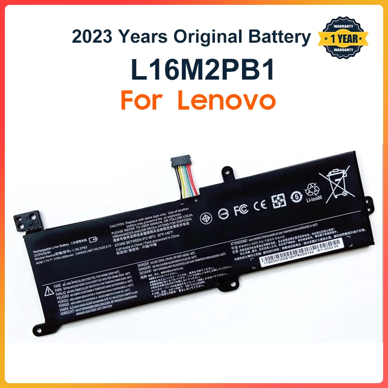 

Аккумулятор L16M2PB1 для ноутбука Lenovo Ideapad 320-15IKB -15IAP -15AST -15ABR -14ABR 520-15IKBR 330-15ICN L16L2PB1 30WH