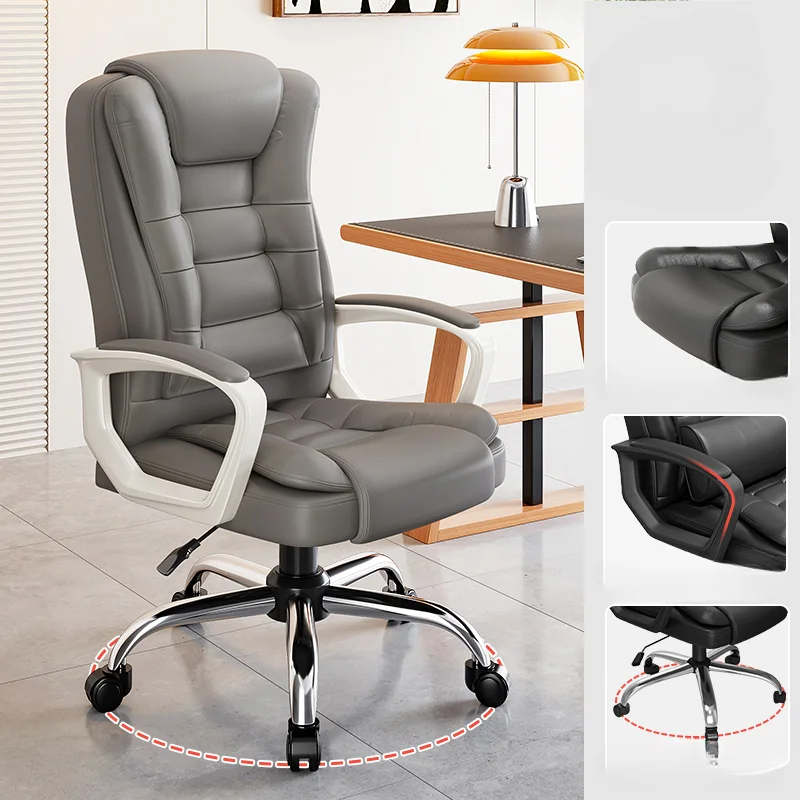 Executive Decoration Office Chair Computer Design Modern Swivel Mobile Office Chair Armchair Salon Sillas Gamer Home Furniture