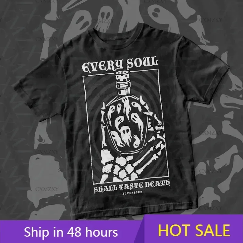 

Every Soul Shall Taste Death cotton shirtmen women enthusiast summer casual cotton unisex T T-shirt