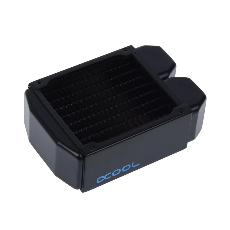 Alphacool NexXxoS XT45 مشعاع فردي نحاسي كامل 92 مم، 134 × 92 × 45 مم، يستخدم لنظام تبريد المياه ببناء حلقة سائل الكمبيوتر