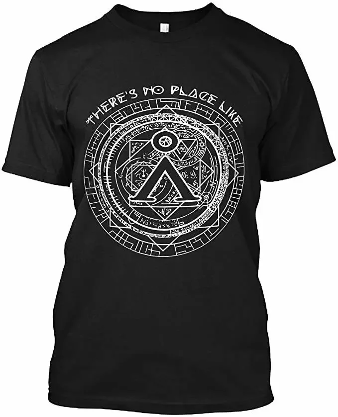 Sci-Fi Stargate Sg1 Stargate Atlantis Fantasy Geeky No Place Like Home T Shirt