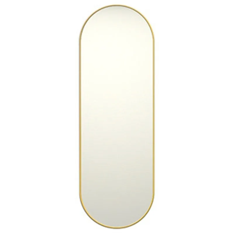 

Light luxury full-body mirror, oval fitting mirror, wall-mounted explosion-proof