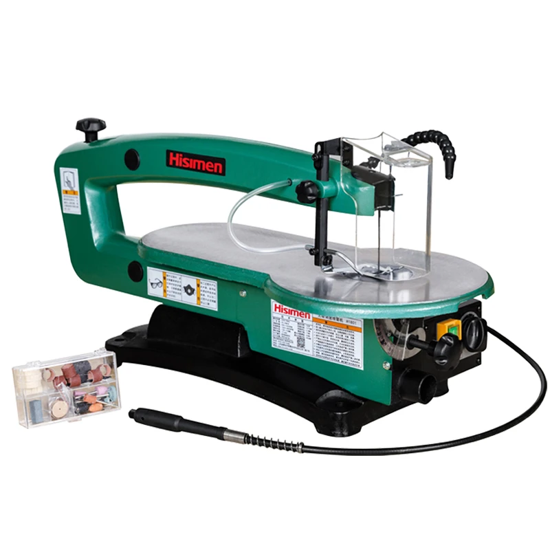 180W 18 inch  Electric Scroll Saw Speed Variable Jig Saw Woodworking DIY Table Angle Cutting Curve Saw