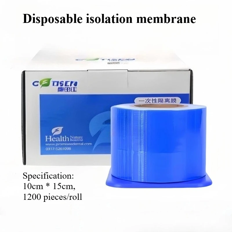 

Dental Consumables Disposable Plastic Isolation Film High-density Polyethylene Blue White Laboratory Oral Cleaning Material