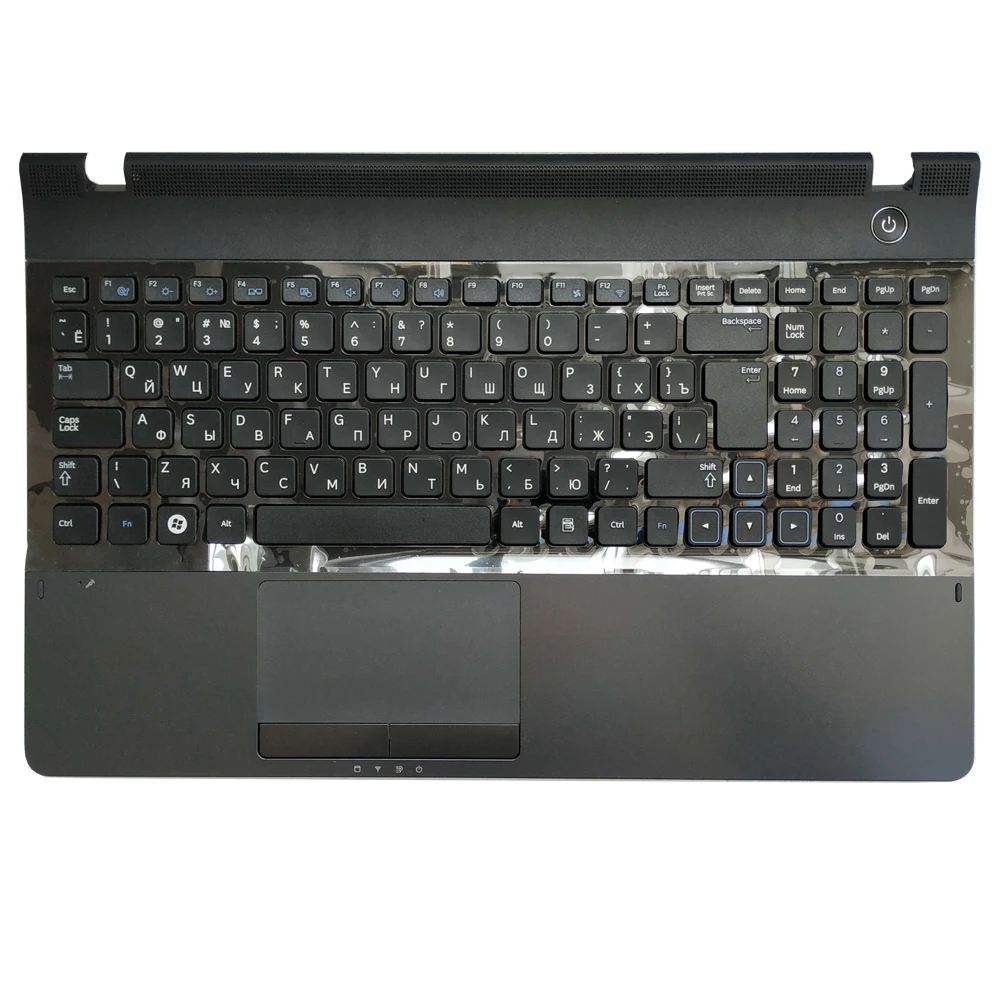 Neue Russische Tastatur Für Samsung 300E5A 300E5C 300E5Z NP300E5A NP305E5C NP300E5X NP305E5A RU Mit Palmrest Obere Abdeckung Touchpad