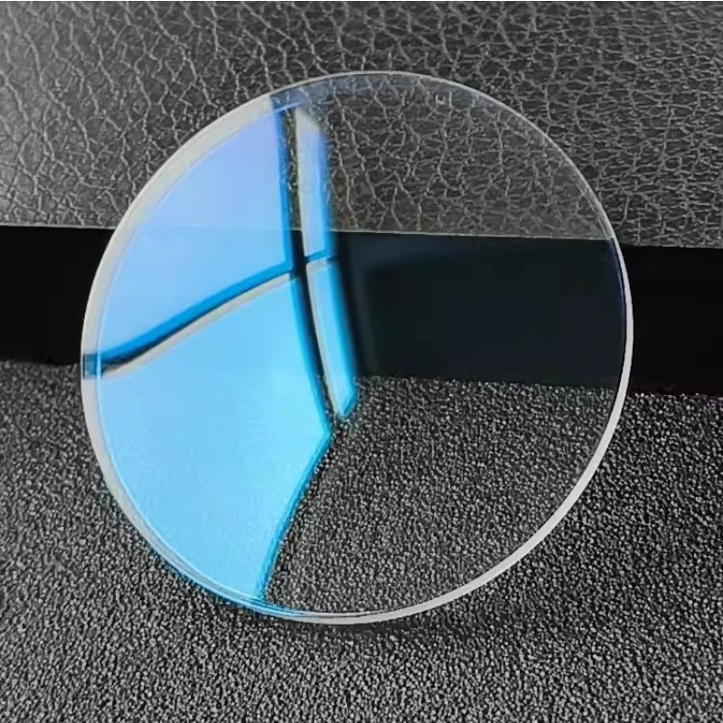 

2.5mm Thickness Blue Hue Double Domed Mineral 30mm-38.5mm Diameter Watch Glass Round Crystal Curved Len for Watch Repair YZC580