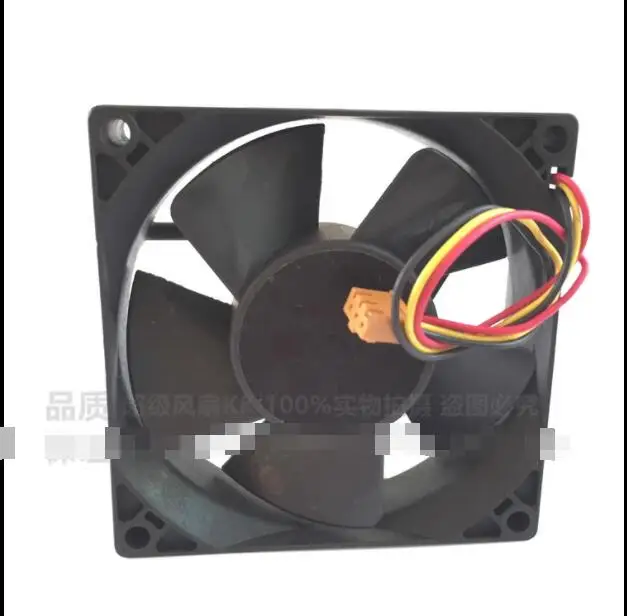 ASF80380001 DC 5V 500MA 80x80x25mm 3-Wire Server Cooling Fan