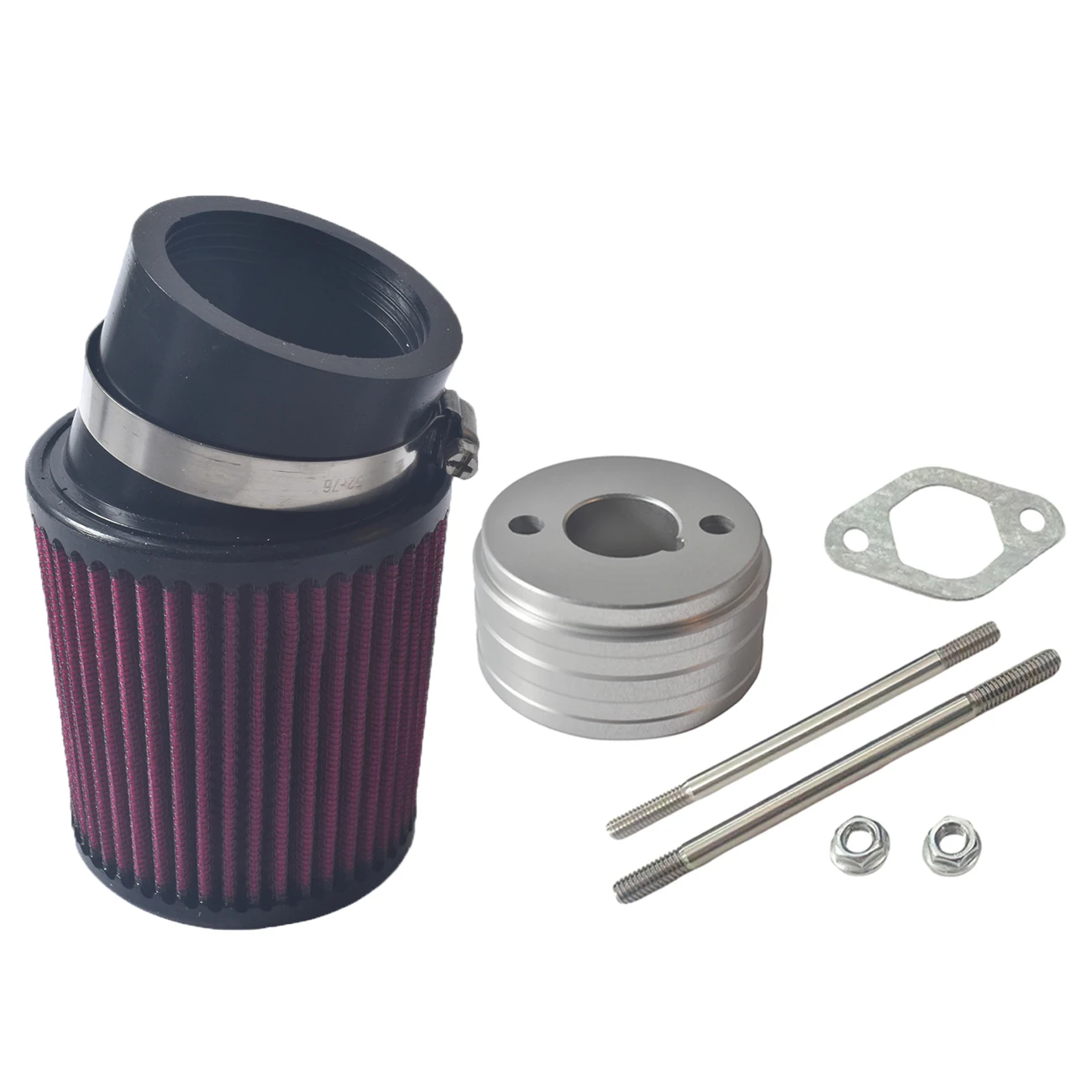 High Performance Air Filter Kit For The Coleman CT100U Mini Bike Red