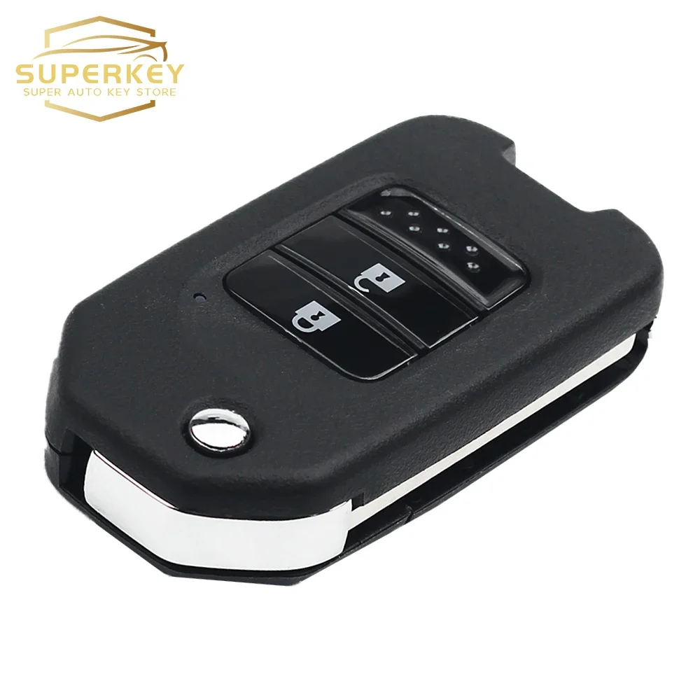 SUPERKEY A/G Blade Remote Key 433Mhz ID47 Chip For Honda Accord Civic City CRV Jazz XR-V Vezel HR-V FRV FCC:HLIK6-3T / TWB1G721