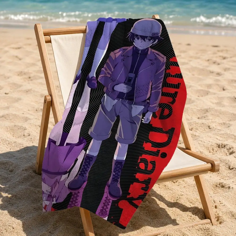 Anime F-Future Diary Towel Towel beach towel, quick drying absorbent bath towel for Swim,Gym,Camping,Outdoor hot