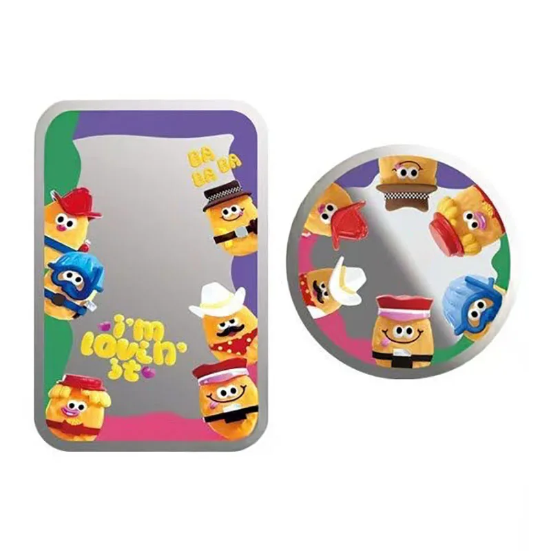 

Cartoon Burger Magnetic Folding Phone Stand for IPhone Holder Mount Support for Samsung Galaxy