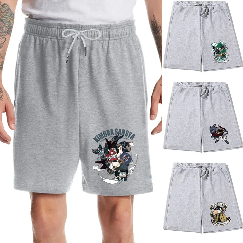 

2022 Newest Summer Casual Shorts Men Fashion Style Man Shorts Samurai Print Breathable Beach Boardshorts Men Straight Sweatpants