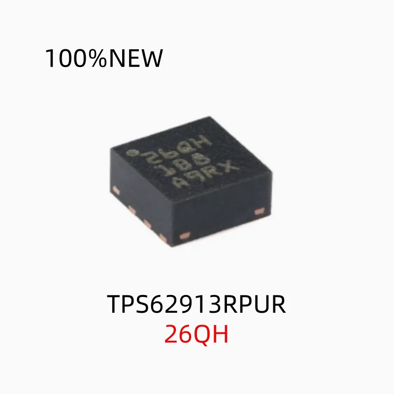 (2Pcs) 100% New Tps62913Rpur Tps62913 26Qh Vqfn-10 3A Low Noise Step-Down Converter Chip Ic
