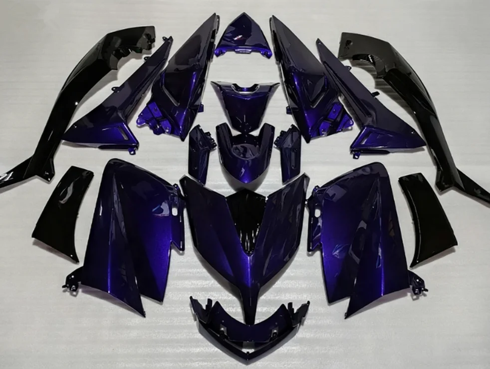 NEW ABS Fairings Kits Fit For YAMAHA TMAX 530 2015 2016 15 16 Bodywork Set Custom Purple Black
