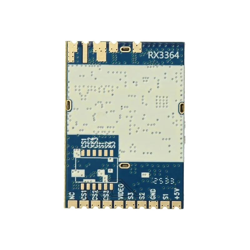 RX3364 3.06-3.5GHz FPV Wireless Audio Video Receiver Module Analog AV for Drone