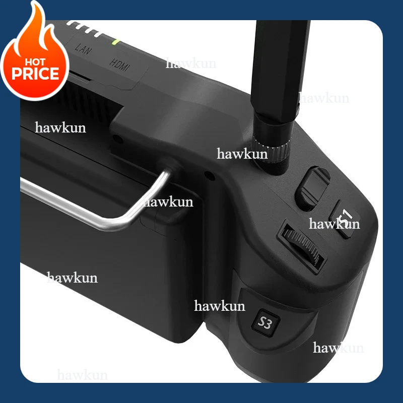 SIYI UniRC 7Pro 2.4&5 GHzDual Frequency Handheld Ground Station 7Inch 1080P 40KM Range Smart Controller for UAV UGV Robotics