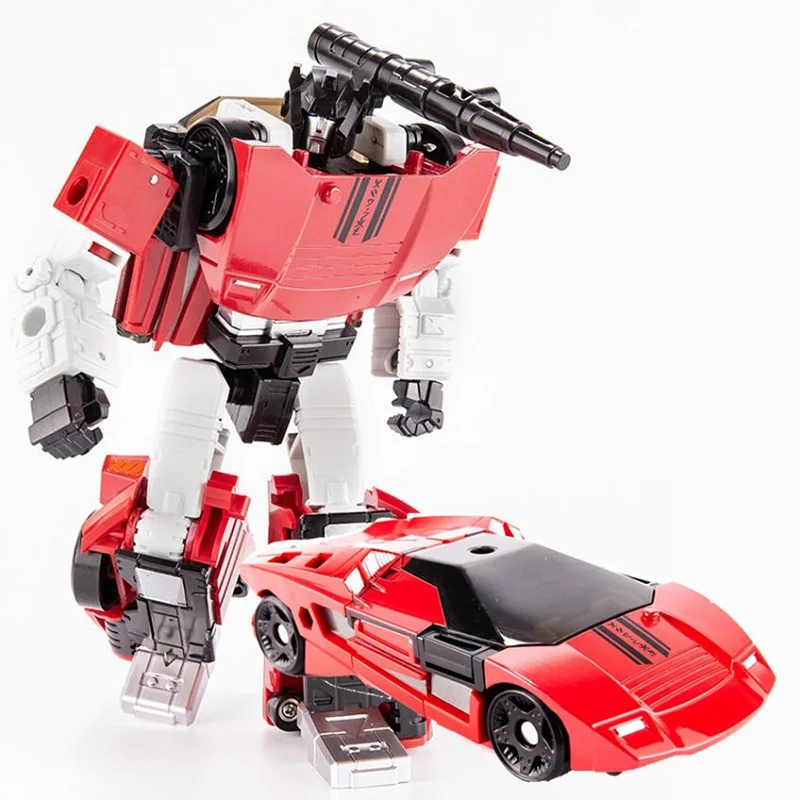 Transformacja G1 Siege Series SS38 6001-4 Alloy Nemesis Prime Truck Dormant Version Sideswipe Action Figure Robot Toys stock