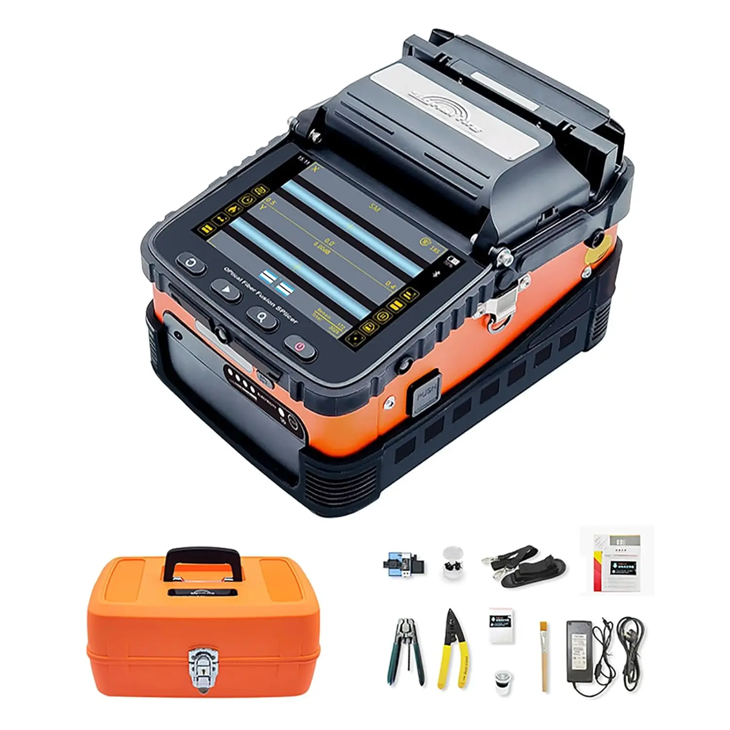 

Fusion Splicer Ai-5 Ai-6 Smart Multi-language Optical Fiber Ftth Fusion Splicing Equipment