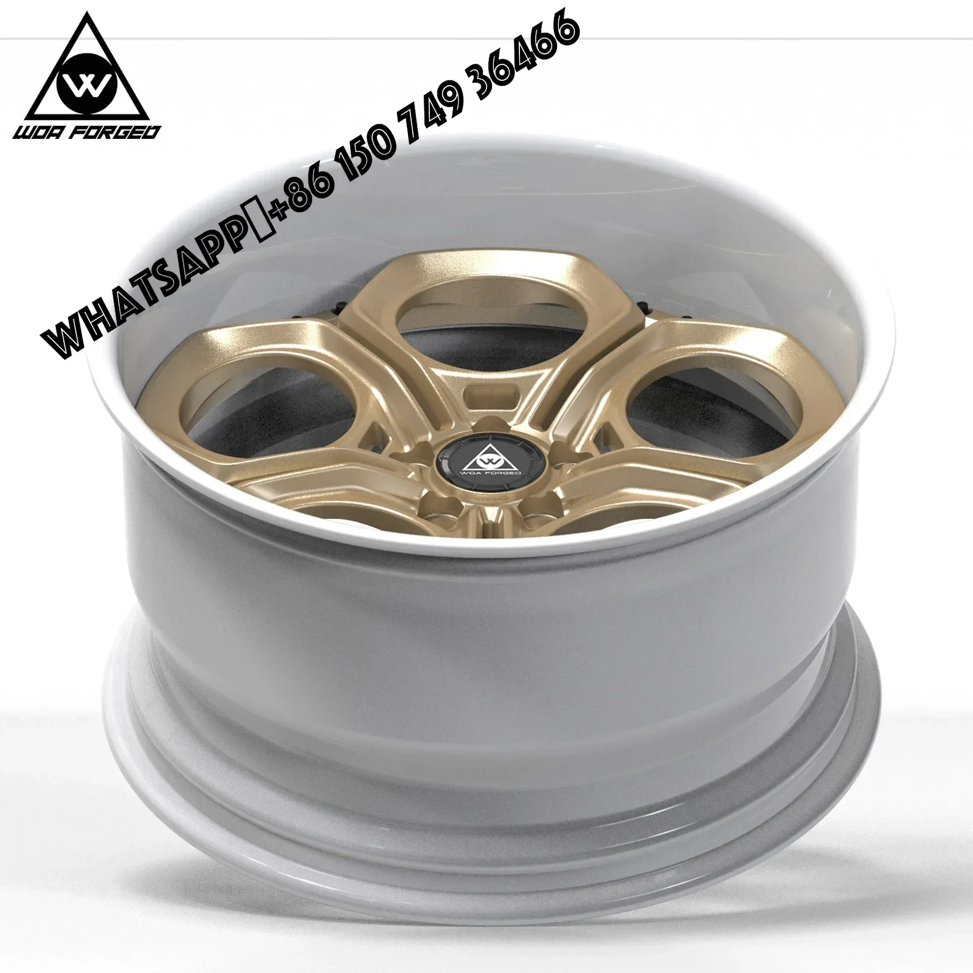 

6061-T6 Passenger Car Wheel Custom Color Forged 2 Piece 3 Piece Rim Clover Design 20 21 22 23 Inch for Lamborghini Ferra