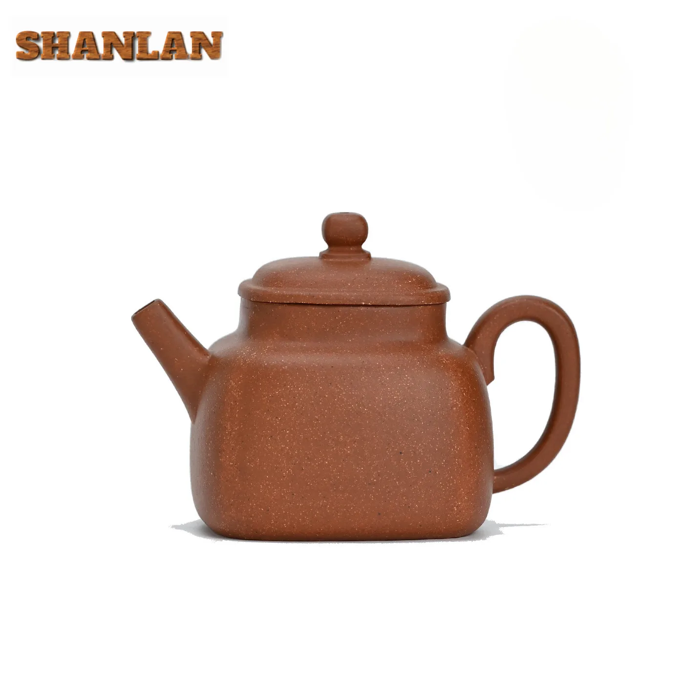 

190ml Authentic Yixing Purple Clay Teapots Handmade Square Pot Raw Ore Downhill Mud Tea Maker Kettle Zisha Tea Set Drinkware