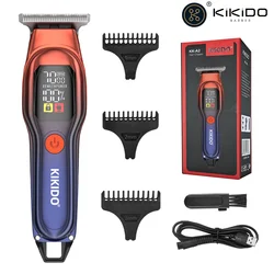 KIKIDO 7000 RPM Electric Hair Trimmer Mini Rechargeable Hair Clipper Professional Beard Trimmer Hair Cutting Machine for Men