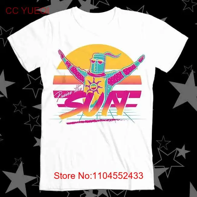 Lob die Sonne Neon Hommage Gott sei Dank Online Gaming Dark Souls Nerd Gamer Bestseller Top T Shirt 448