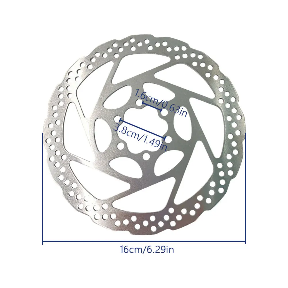 

160mm Thickened Six-Hole Disc Brake For Rotor For Electric Scooters Disc Brake Disc Brake Disc Cycling Accessories