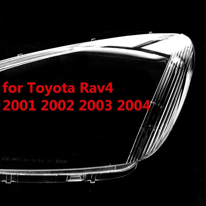 

for Toyota Rav4 2001 2002 2003 2004 Side Car Headlight Cover head light lamp Transparent Lampshade Shell Lens Glass